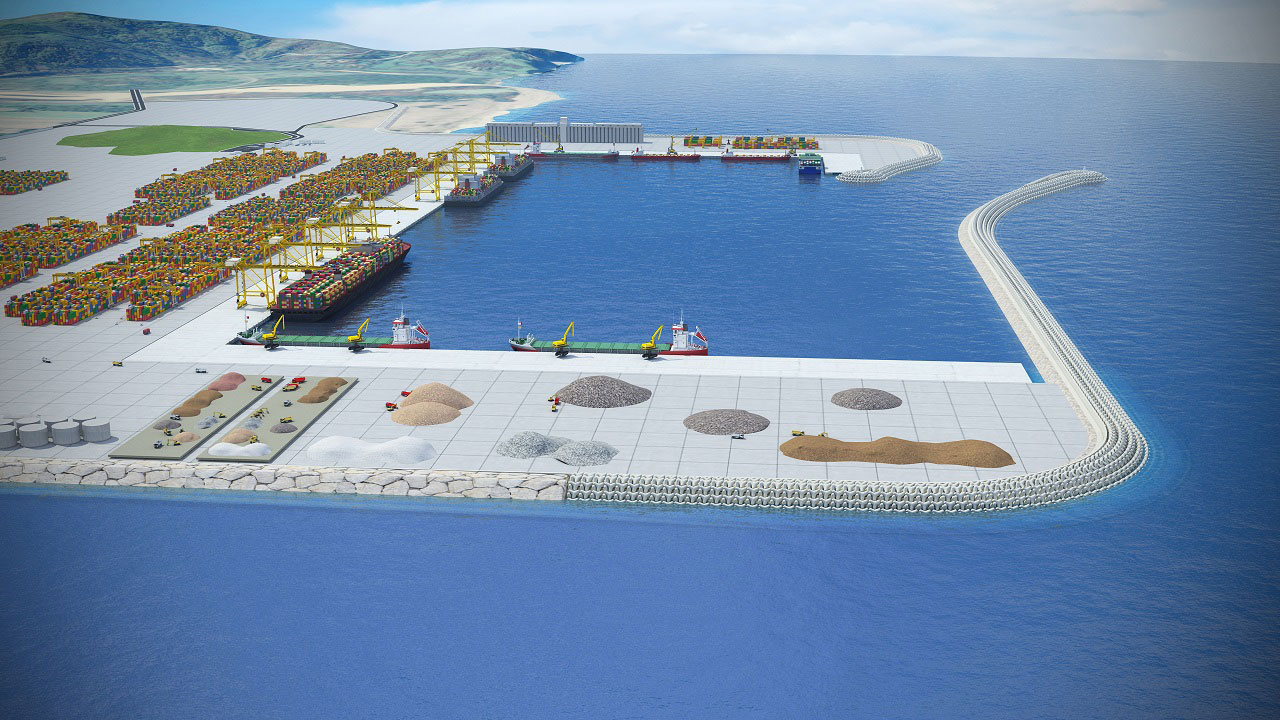 MERT DÖKÜM Project Filyos port new logistics center